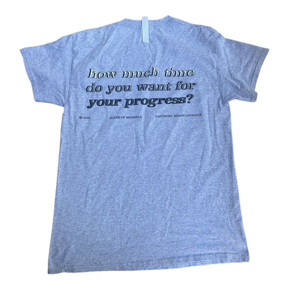 ADVISORY BOARD CRYSTALS ABC NAACP LEGAL DEFENSE FUND GREY T SHIRT SIZE SMALL - Picture 2 of 6